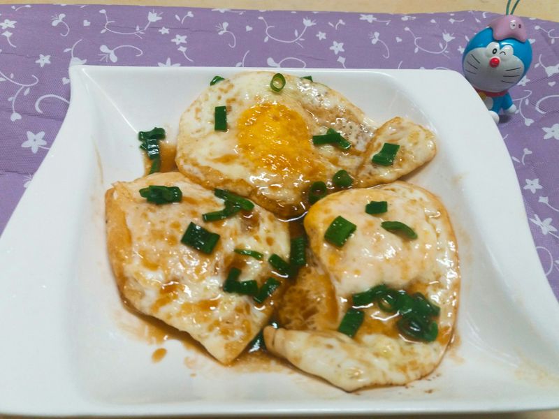 風味小菜~醬味煎蛋🌼