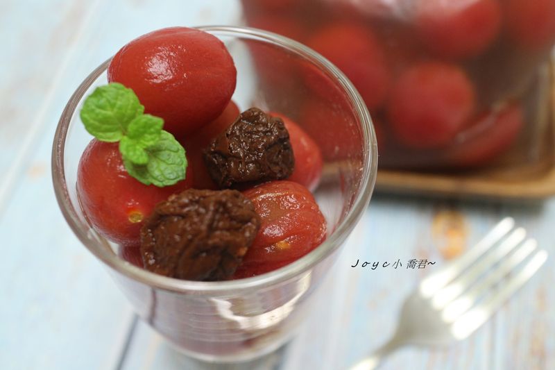 梅釀番茄🍅 ~清涼爽口!