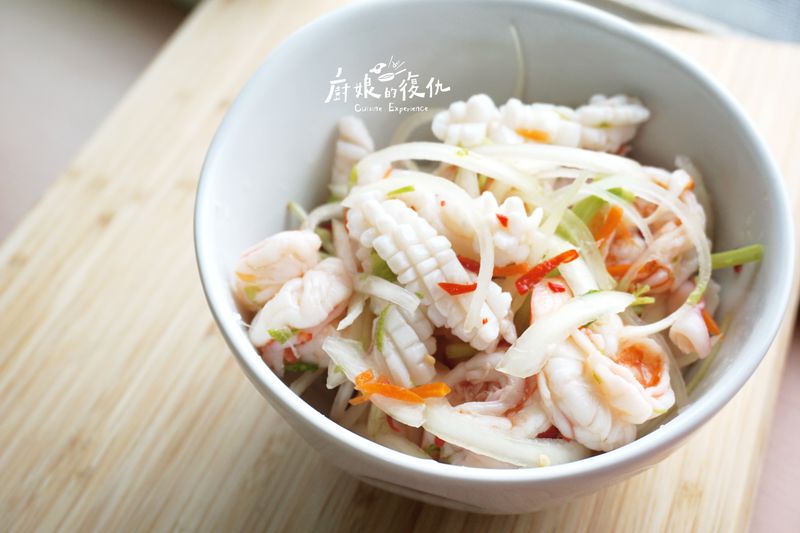 泰式涼拌海鮮☞ 夏日酸辣滋味☼ 保證成功