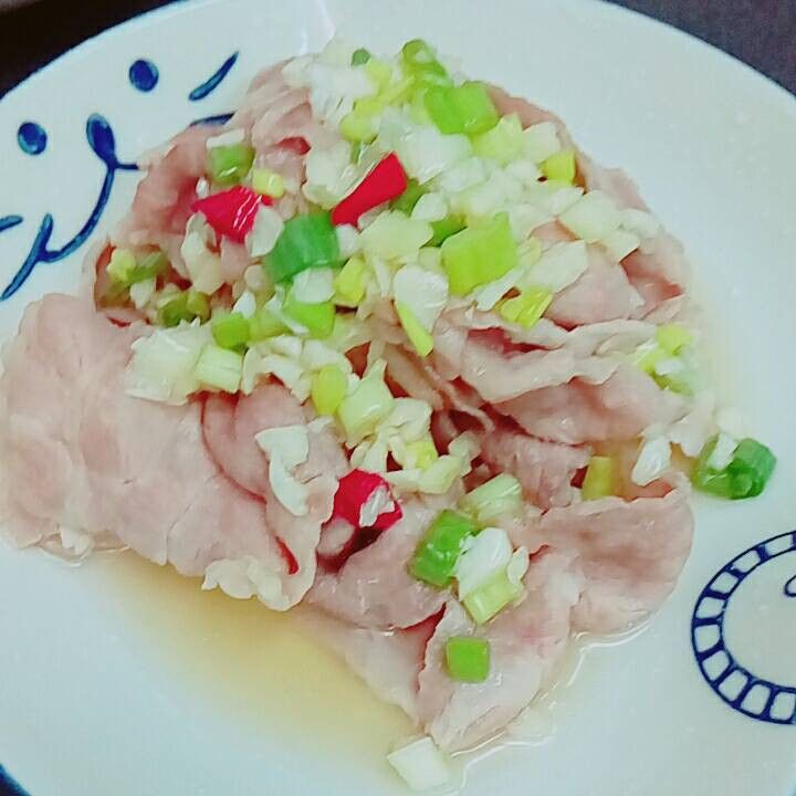 檸檬梅花肉片
