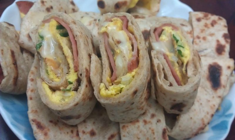 全麥火腿起士蛋餅