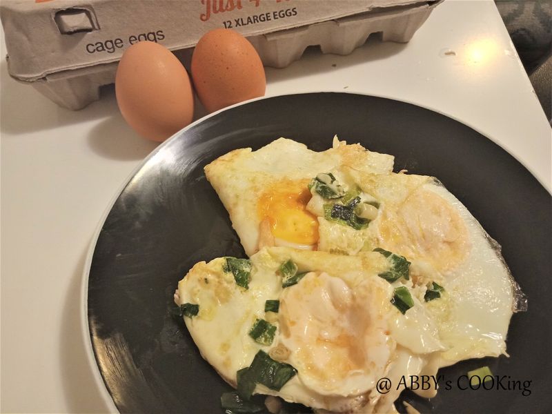香煎蔥明蛋
