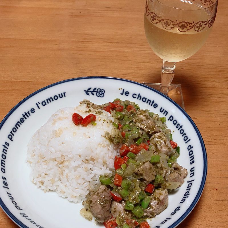 青醬豬肉飯