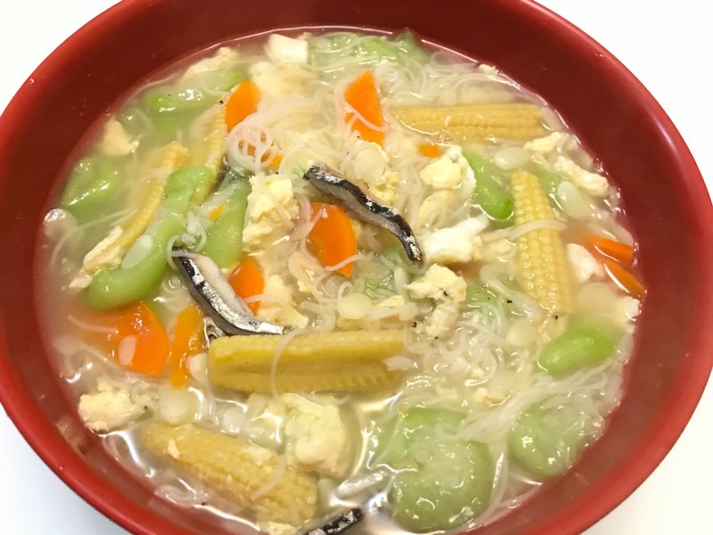 👩🏻🍳玉黍蜀絲瓜麵線