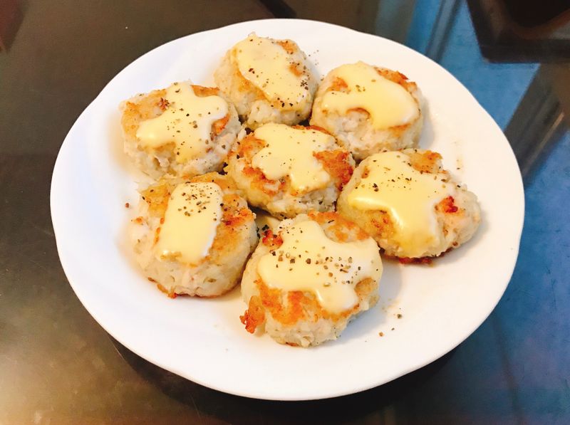 義式起司雞肉薯餅(低卡起司料理)