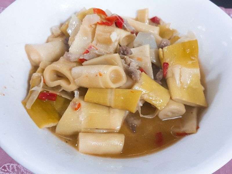桂竹筍炒肉絲