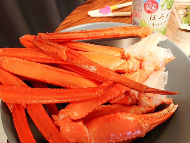 超簡易~微波長腳蟹 🦀