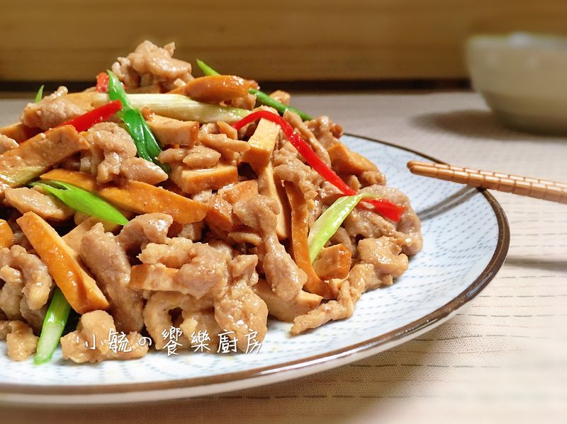 豆干炒肉絲