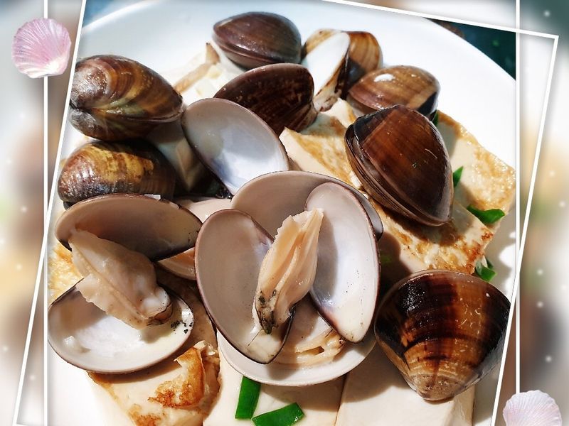 蛤蜊蒸豆腐