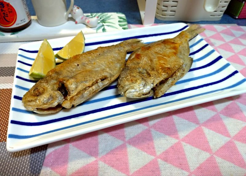 香煎肉魚