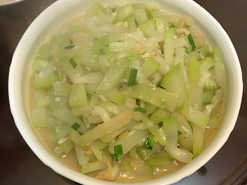 香炒嫩胡瓜
