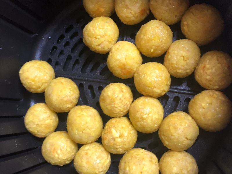 氣炸燕麥地瓜球