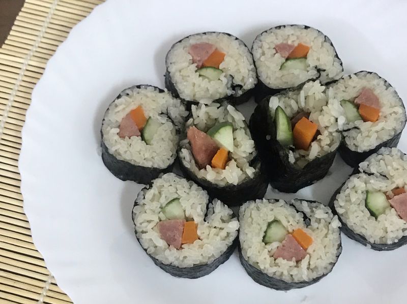 台味十足～香腸壽司