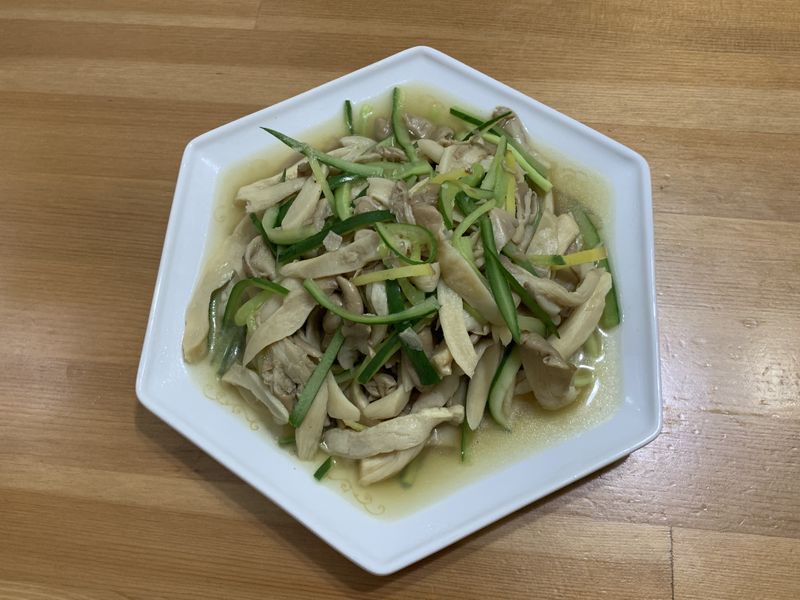 麻油炒舞菇