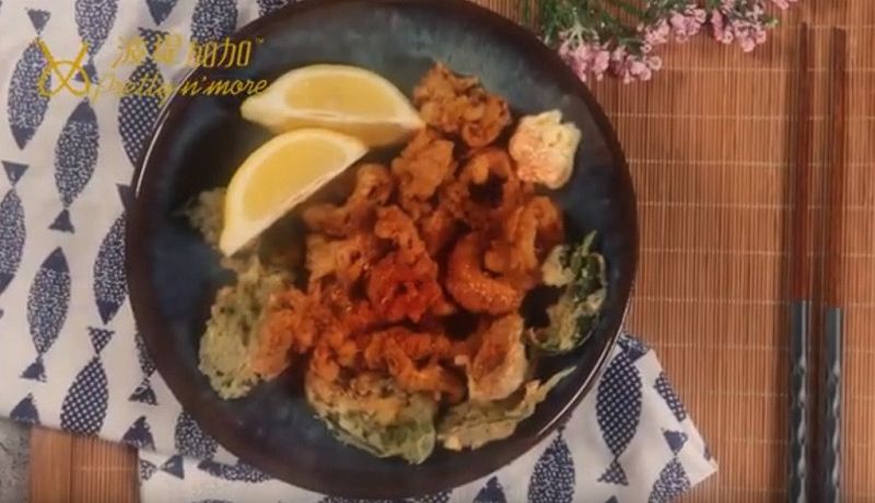 酥炸魷魚