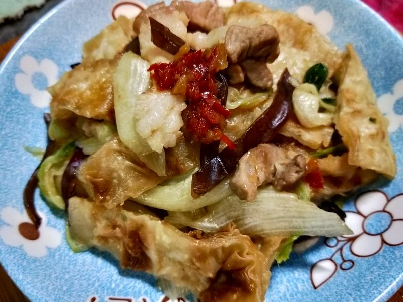 木須炒餅
