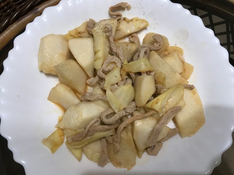 綠竹筍炒肉絲