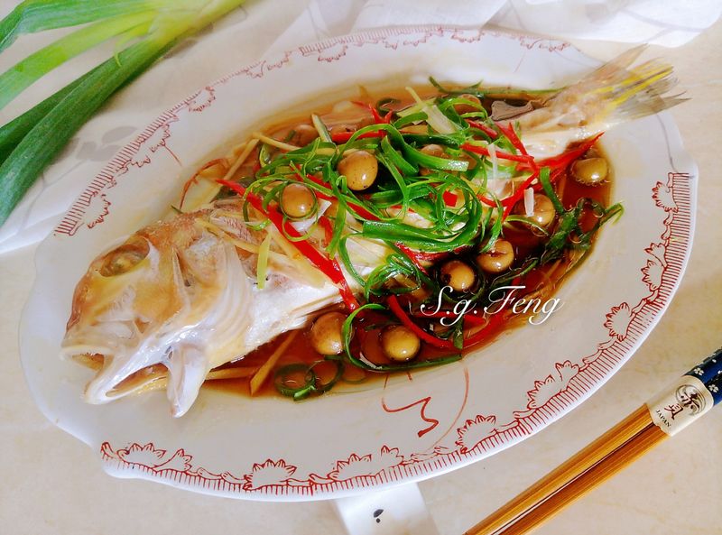 樹子蒸馬頭魚