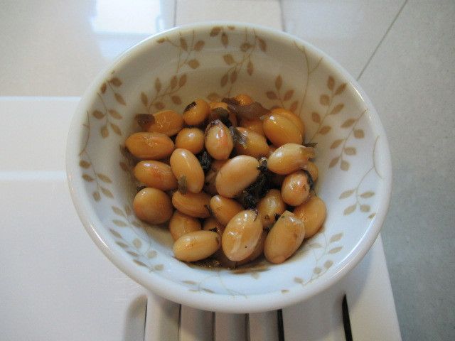 冬菜尖黃豆
