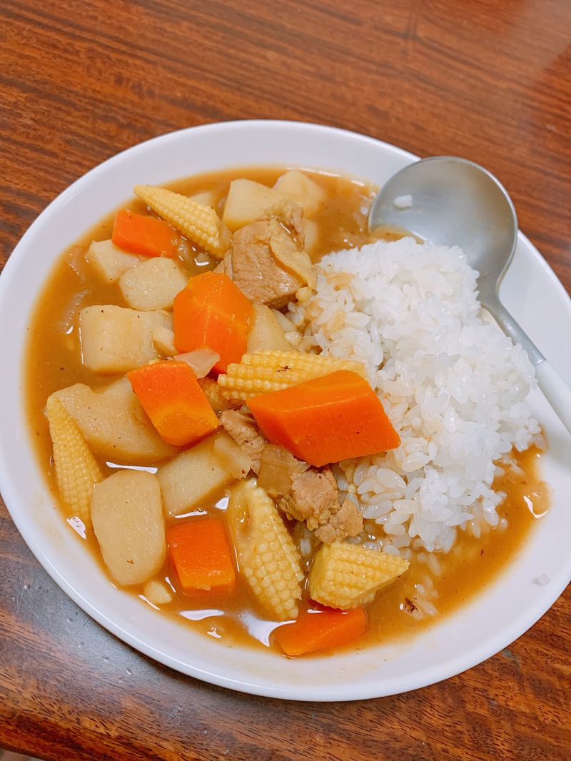 豬肉咖喱飯🍛