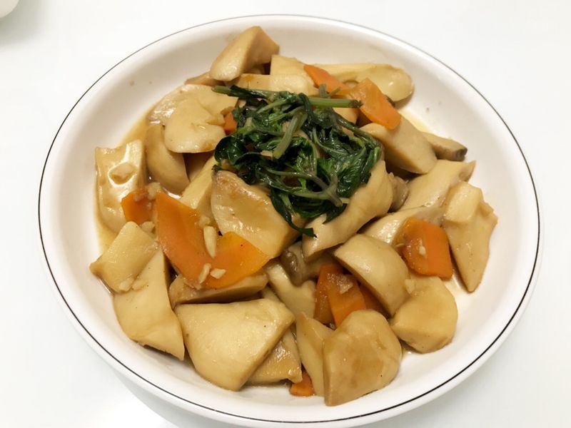👩🏻‍🍳簡易三杯杏鮑菇