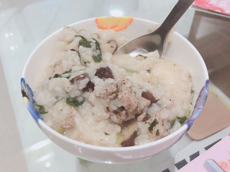 超簡易健康低卡鹹粥(無高湯蜆精版)