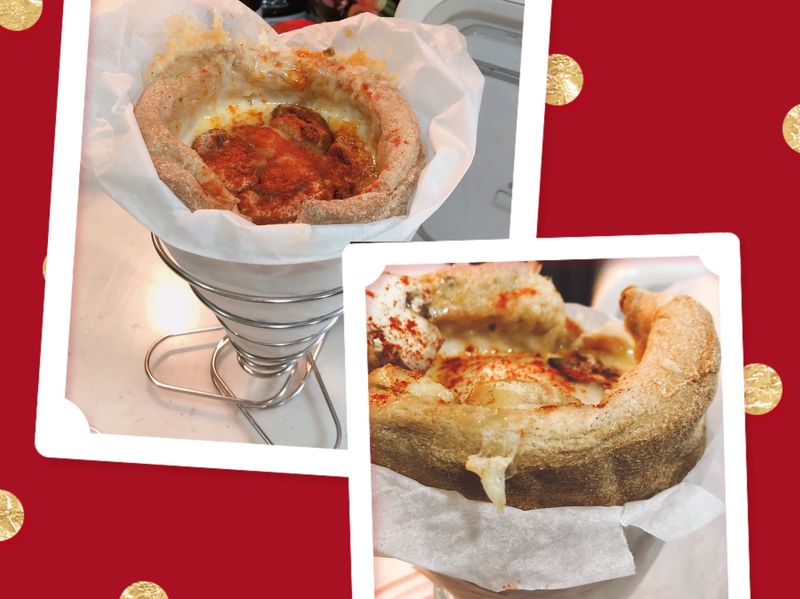 生酮版披薩圓錐筒(Pizza Cone)