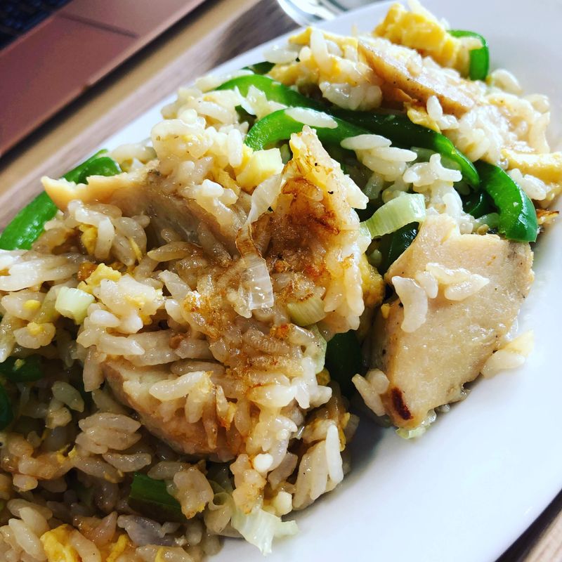 青椒雞肉炒飯