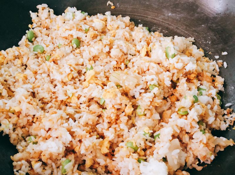 毛豆炒飯