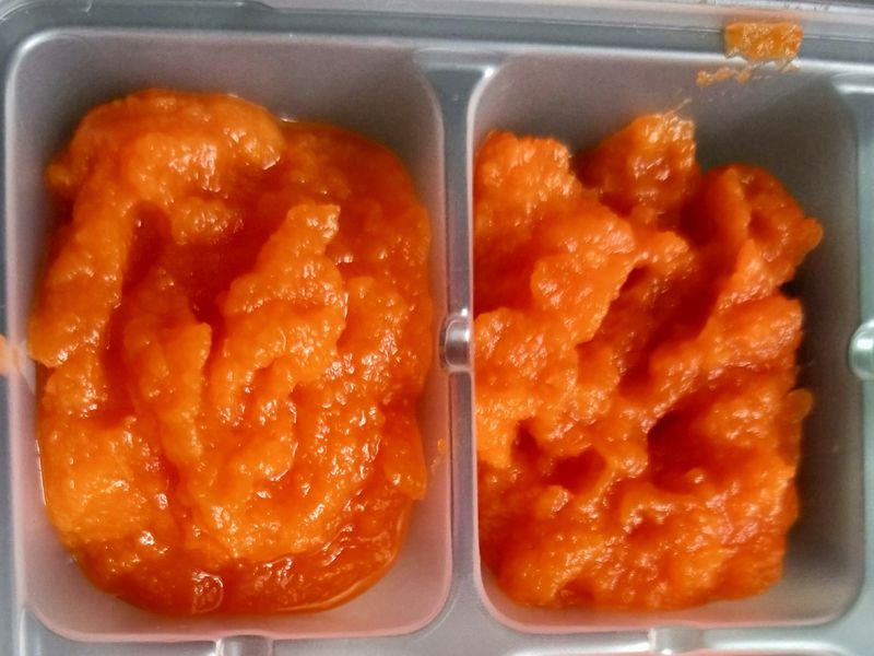 電子鍋副食品-紅蘿蔔泥