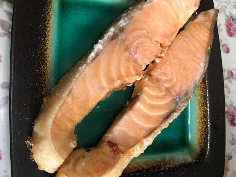 ♡海鹽烤鮭魚♡