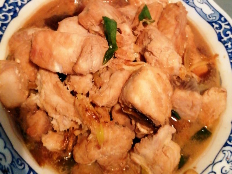 蔥燒鯊魚