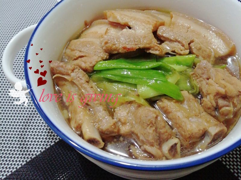 滷排骨五花