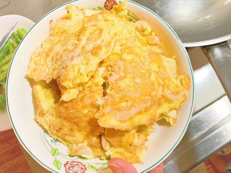 櫻花蝦煎蛋