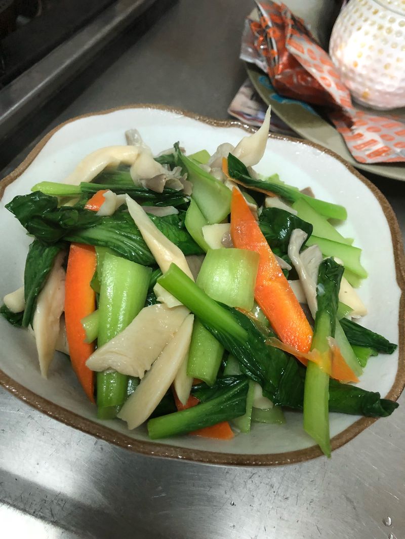 青江炒白菇