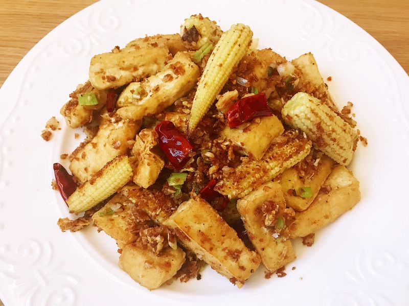 避風塘豆腐
