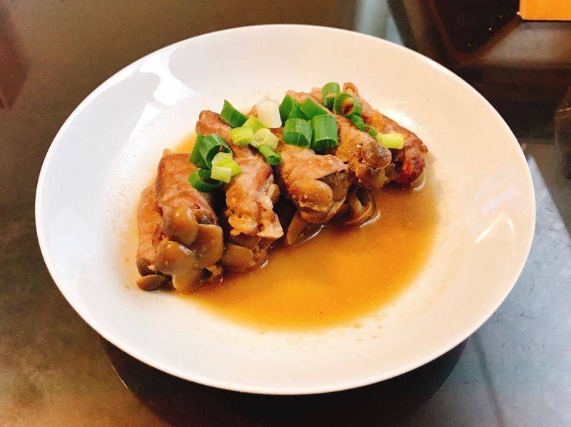 味噌菇菇豬肉捲(超多汁)