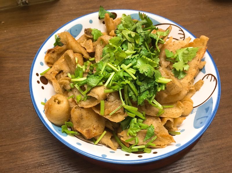 ［素食料理］椒鹽麵腸