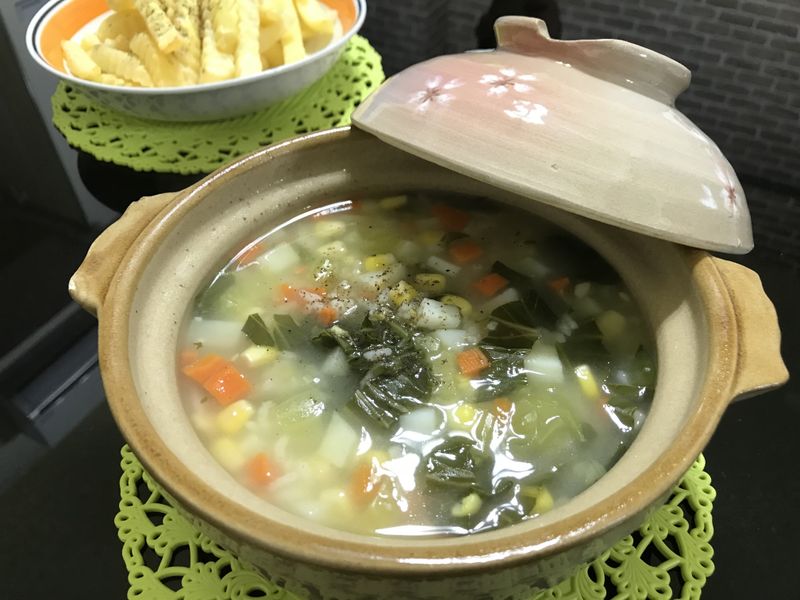 康寶濃湯玉米蔬菜粥（全素）