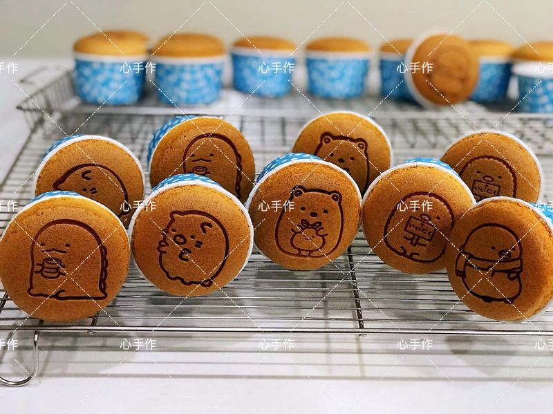 原味戚風杯子蛋糕