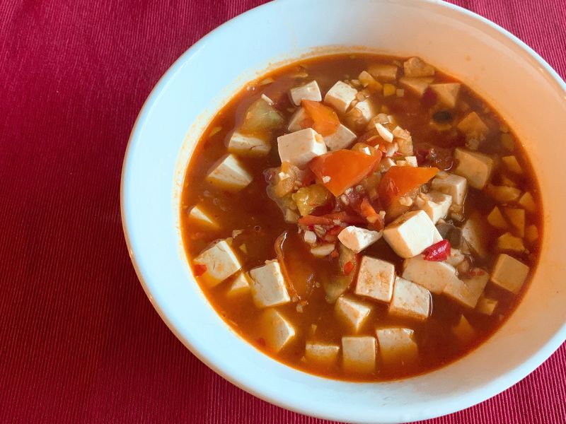 麻婆豆腐(五辛素)