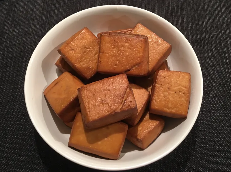 自製五香豆干(用板豆腐做)