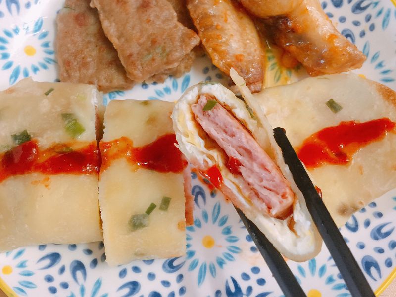 自製蛋餅皮