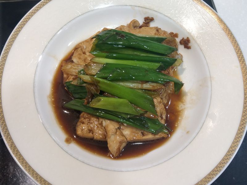 蔥燒豆腐
