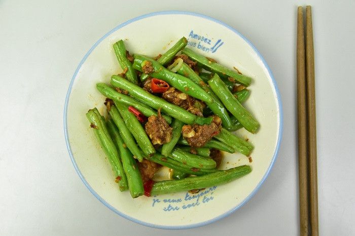 肉醬炒豆