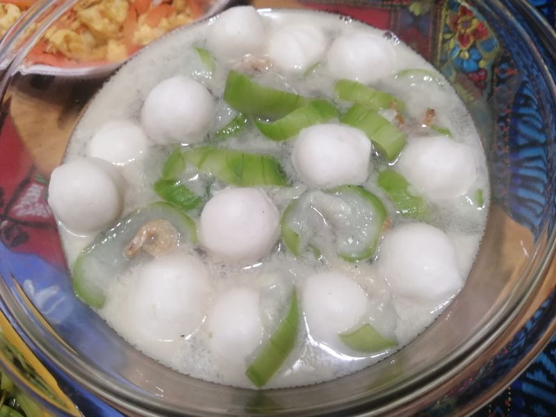 絲瓜魚丸