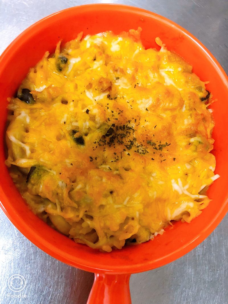 南瓜菇菇焗烤-全國電子竹東北興氣炸鍋食譜