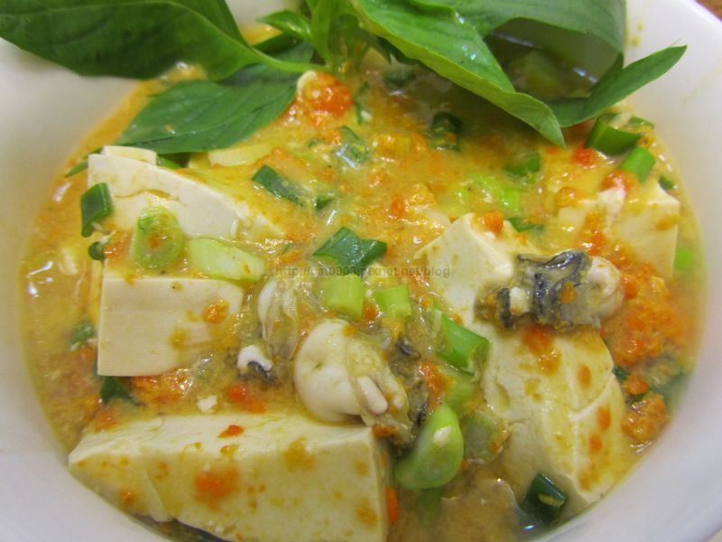 [一蟹三吃]蟹黃鮮蚵豆腐