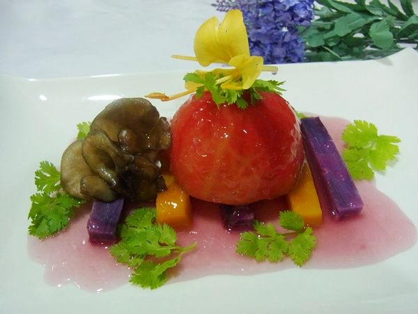 舞菇燉飯佐秋食