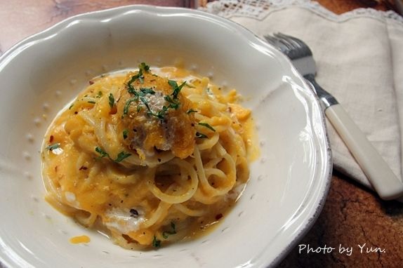 【四季江戶味之秋季料理】金黃南瓜泥義大利麵